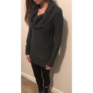 American Eagle cowl sweater dress